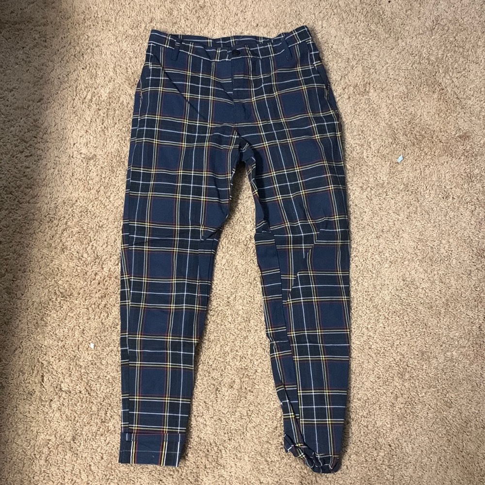 Original Use Brand Plaid business Casual Pant